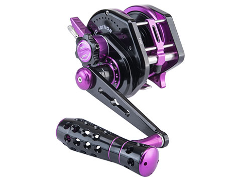Jigging Master VIP Limited Edition Wiki Violent Slow Lever Wind Fishing  Reel w/ Automatic Line Guide (Model: 5000H / Right Hand / Titanium Gold),  MORE, Fishing, Reels -  Airsoft Superstore