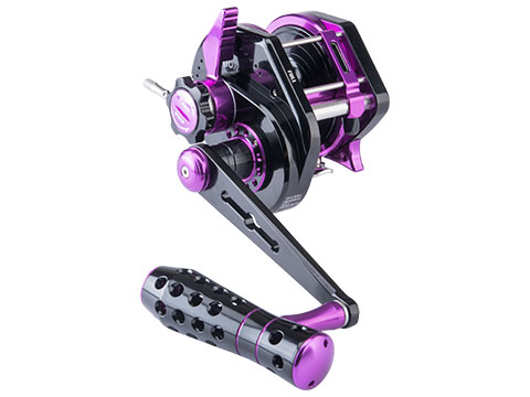 Jigging Master VIP Limited Edition Wiki Violent Slow Lever Wind Fishing  Reel w/ Automatic Line Guide (Model: 5000H / Right Hand / Black / Purple),  MORE, Fishing, Reels -  Airsoft Superstore