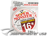 Jigging Master Super Monster 100% Fluorocarbon leader 50M (Test: 62 Lbs)