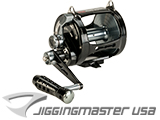Jigging Master PE20 2-Speed Monster Game Fishing / Trolling Reel (Color: Black / Gray)