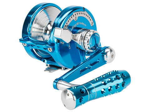 Jigging Master Power Spell Fishing Reel (Color: Blue-Silver / PE10 / Right Hand)