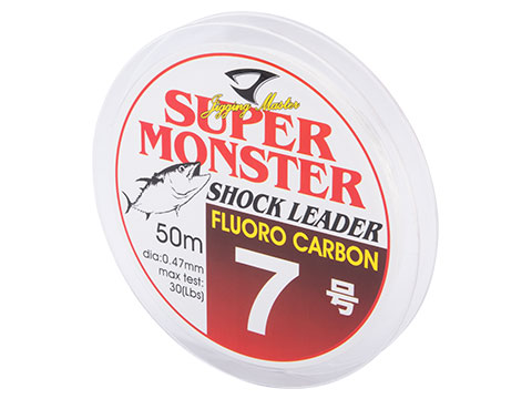 Jigging Master Super Monster 100% Fluorocarbon leader 50M (Test: 30lbs)