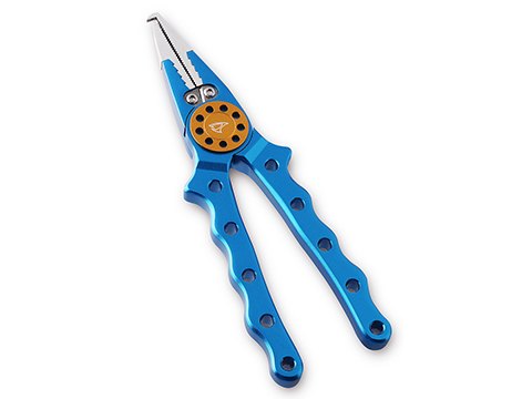 Jigging Master Professional Fishing Pliers (Color: Blue / Gold), MORE,  Fishing, Fishing Accessories -  Airsoft Superstore