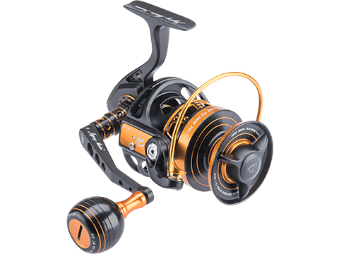 Jigging Master Monster Game Spinning Fishing Reel w/ Round Knob (Model:  8000H-16000S / Brown-Gold), MORE, Fishing, Reels -  Airsoft  Superstore