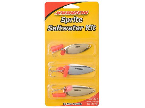 Johnson Fishing Sprite® Saltwater Assorted Fishing Lure Kit