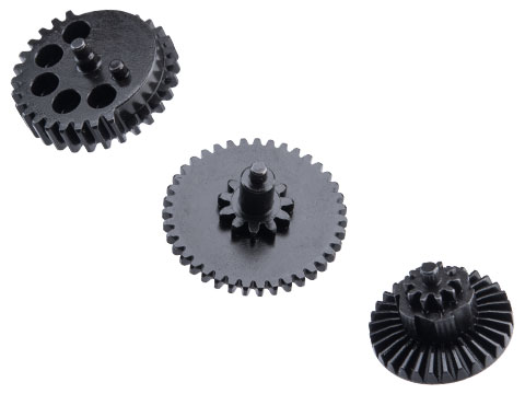 King Arms HQA Steel Flat Gear Set for Version 2/3 Airsoft AEG Gearboxes 