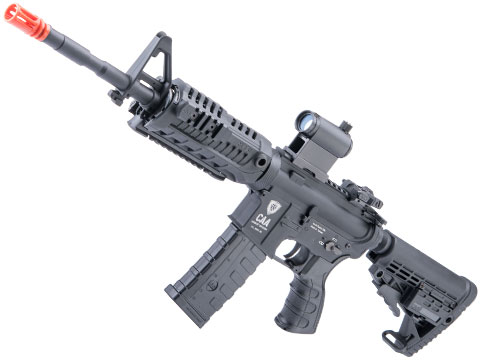 King Arms Command Arms Licensed Full Metal M4-S1 Airsoft AEG Rifle (Model: Black / Carbine)