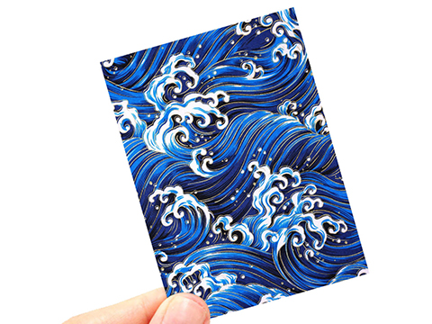 KakapopoTCG Kimono Card Sleeves (Color: Winter Waves / 100ct Box)