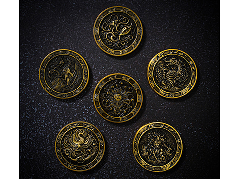 KakapopoTCG Monster Coin Set of 6 