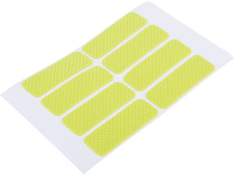 King Arms Non-Slip Multi-Purpose Sticky Patch for Polymer Magazines (Color: Green / Pack of 8)