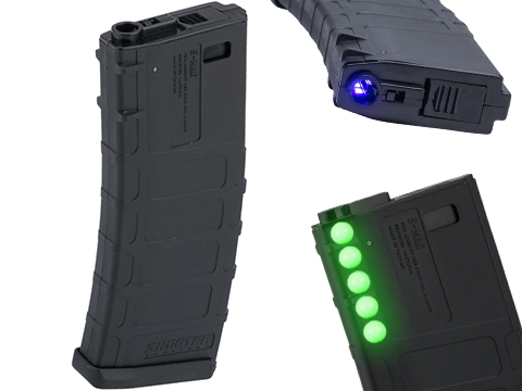 King Arms 300 Round Luminous Tracer BB Ready Airsoft AEG Magazine