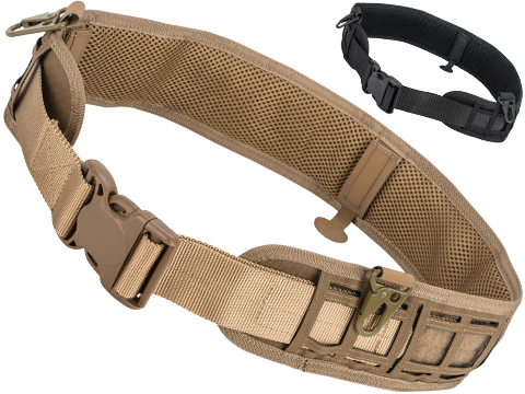 Matrix Tactical Laser Cut Lightweight Pilot Belt (Color: Ranger Green)