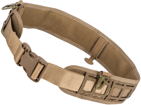 Matrix Tactical Laser Cut Lightweight Pilot Belt (Color: Coyote Brown)