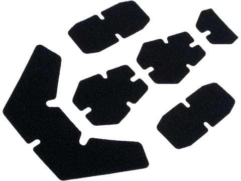 Matrix AF Helmet Self Adhesive Loop Panel Set (Color: Black)