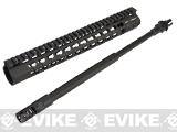 APS Evolution Tech M4 / M16 12.5 Keymod RIS Front Assembly w/ Barrel & Flash Hider