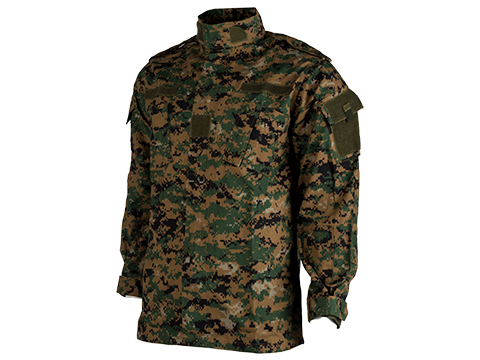 ACU Type Ripstop BDU Jacket (Color: Digital Woodland / Large)