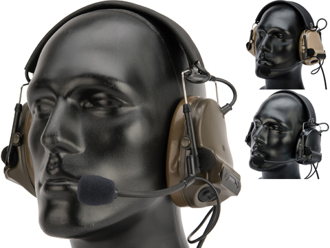 Element Z051 Military Style Noise Canceling Headset (Color: OD Green)