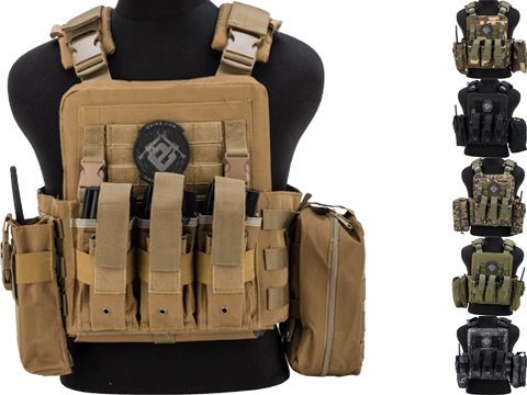 Matrix Adaptive Plate Carrier Vest w/ Cummerbund & Pouches 