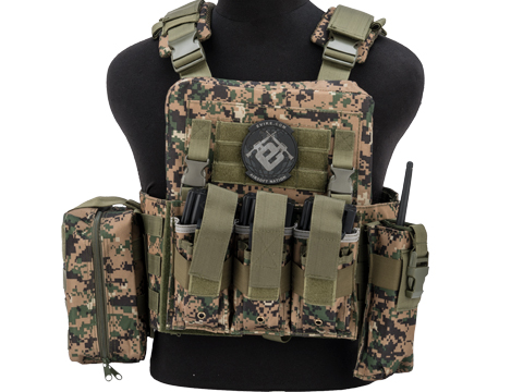 Matrix Adaptive Plate Carrier Vest w/ Cummerbund & Pouches (Color ...