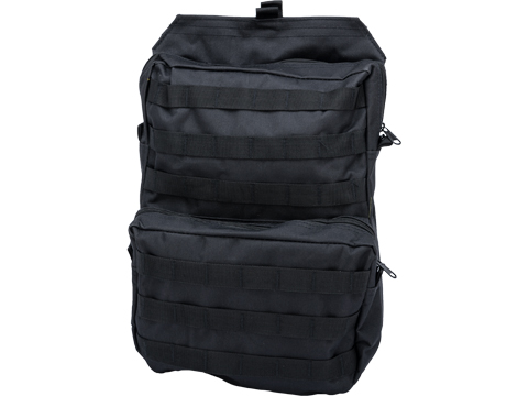 Matrix MOLLE Assault Back Panel for Plate Carriers (Color: Black)