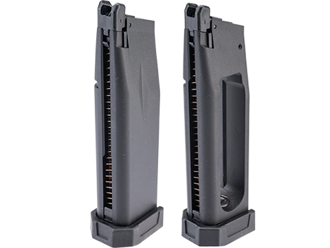 KJW 25 Round Magazine for KJW KP-19 Hi-CAPA Gas Blowback Pistol (Color: Black / Green Gas)