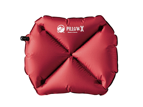 Klymit Pillow X Lightweight Packable Camping Pillow (Color: Red)