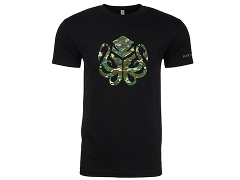 Krytac Icon Camo T-Shirt (Color: Jungle Camo / Black / X-Large)