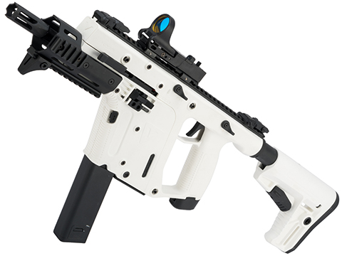 KRISS USA Limited Edition Alpine White KRISS Vector Airsoft SMG by Krytac (Model: High Velocity)