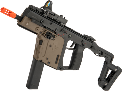 KRISS USA Licensed KRISS Vector Airsoft AEG SMG Rifle by Krytac (Model: Dual-Tone / <400 FPS / Gun Only)