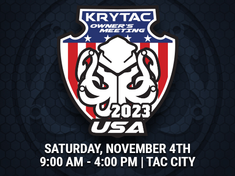 Krytac Owner's Meeting & Party USA 2023 - November 4th, 2023 @ Tac City Airsoft in Fullerton, CA