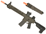 Krytac Full Metal Trident MKII SPR / PDW Upper Airsoft AEG Rifle Package (Color: Dark Earth)