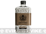 Krytac Polished 6mm Airsoft BBs (Weight: .20g / 4000 / White)