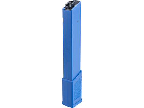 KWA 120 Round Mid-Cap Magazine for IRIS-4 / Tekken TK.45 Airsoft AEG Rifles (Color: Azure Blue / Single Magazine)