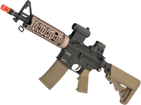 KWA Full Metal KM4 SR7 CQB Airsoft AEG Rifle (Color: Flat Dark Earth)