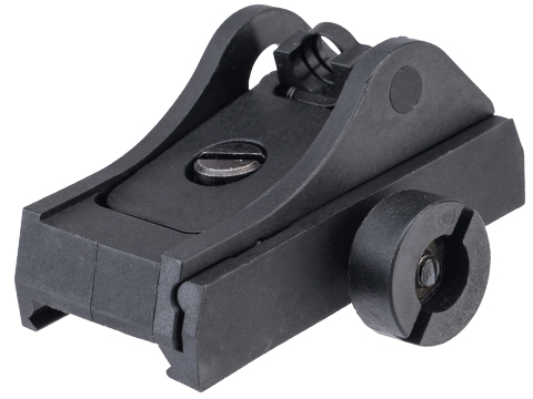 KWC Detachable Rear Sight for Cybergun SLP Tactical CO2 Powered Airsoft Shotgun