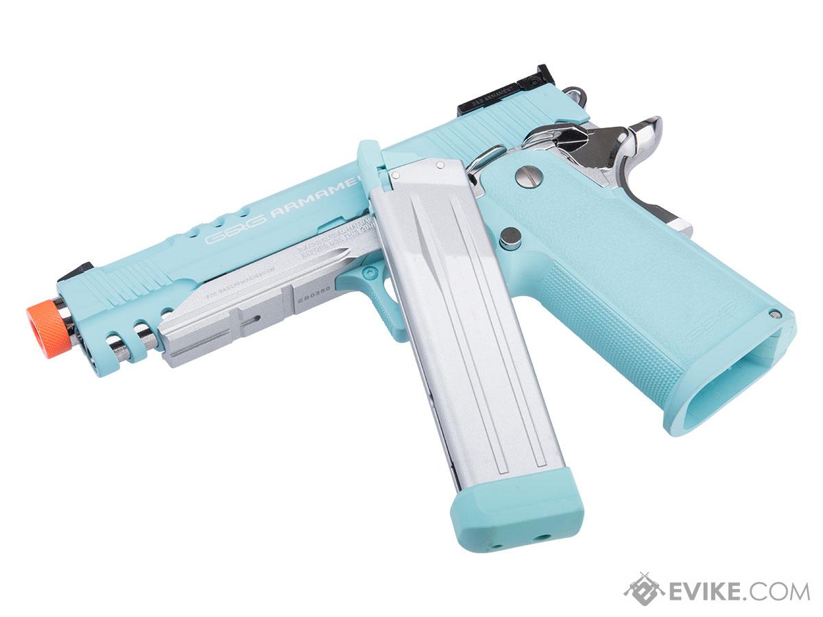 G&G GPM Macaron Blue1911 CP Hi-Capa Gas Airsoft 6mm Pistol, Pistols, SS  Airsoft, Atlanta, Georgia