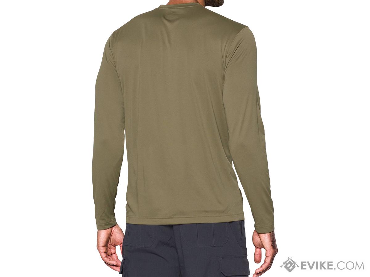 Under Armour Men's Tactical UA Tech Long Sleeve T-Shirt (Color: Federal ...