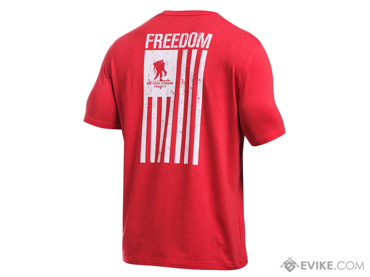 z Under Armour HeatGear Wounded Warrior Project Freedom Flag - Red ...