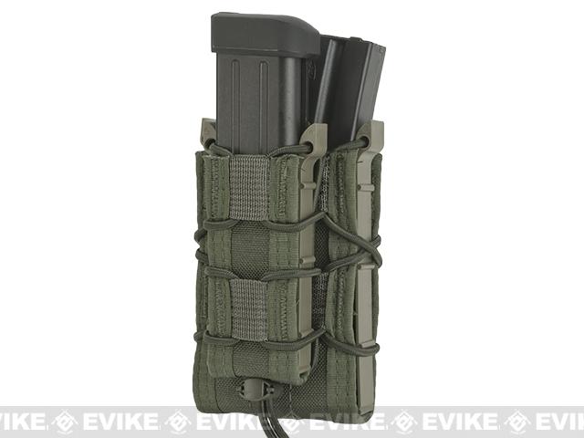 HSGI Double Decker TACO Modular Single Rifle and Pistol Magazine Pouch (Color: Belt Mount / OD Green)