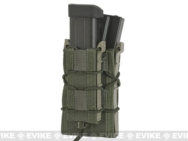 HSGI Double Decker TACO LT Modular Single Rifle and Pistol Magazine Pouch (Color: OD Green)