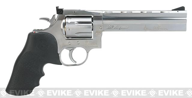 Asg Dan Wesson 715 Co2 Powered 4 5mm Airgun Revolver Color Silver 6