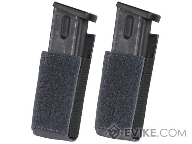 Condor QD Pistol Magazine Pouch for Draw Down Waist Pack (Color: Slate / Pack of 2)