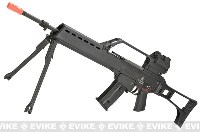 Elite Force H&K G36 Elite Airsoft AEG EBB Rifle w/ Integrated Scope & Dot Optic, Airsoft Guns, Airsoft Electric Rifles Airsoft Superstore