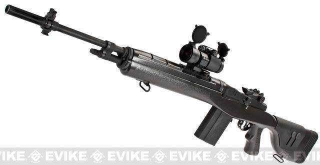 G&P M14 DMR Custom Airsoft AEG Sniper Rifle w/ Red Dot Scope 