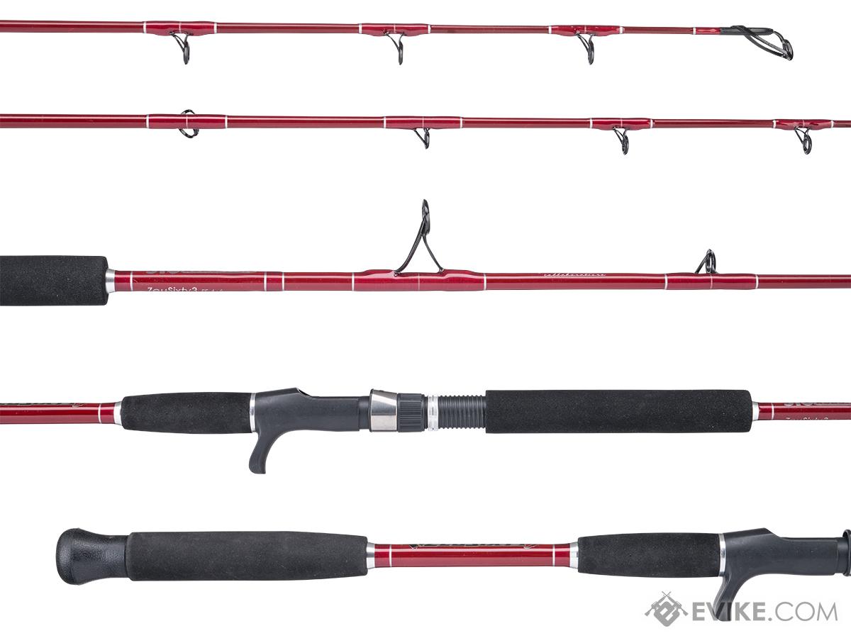 310 Rodworks x United Composites Zeusixty Jigging Fishing Rod (Color: Zeusixty 3 / Red-Silver)