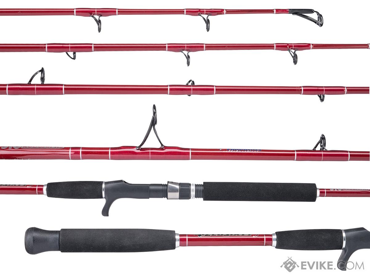 310 Rodworks x United Composites Zeusixty Jigging Fishing Rod (Color: Zeusixty 5 / Red-Silver)