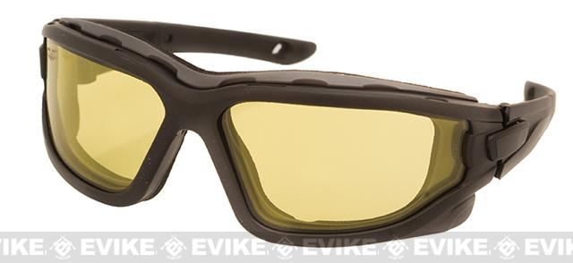 Valken Tactical Zulu Slim Fit Tactical Goggles (Color: Black / Yellow)
