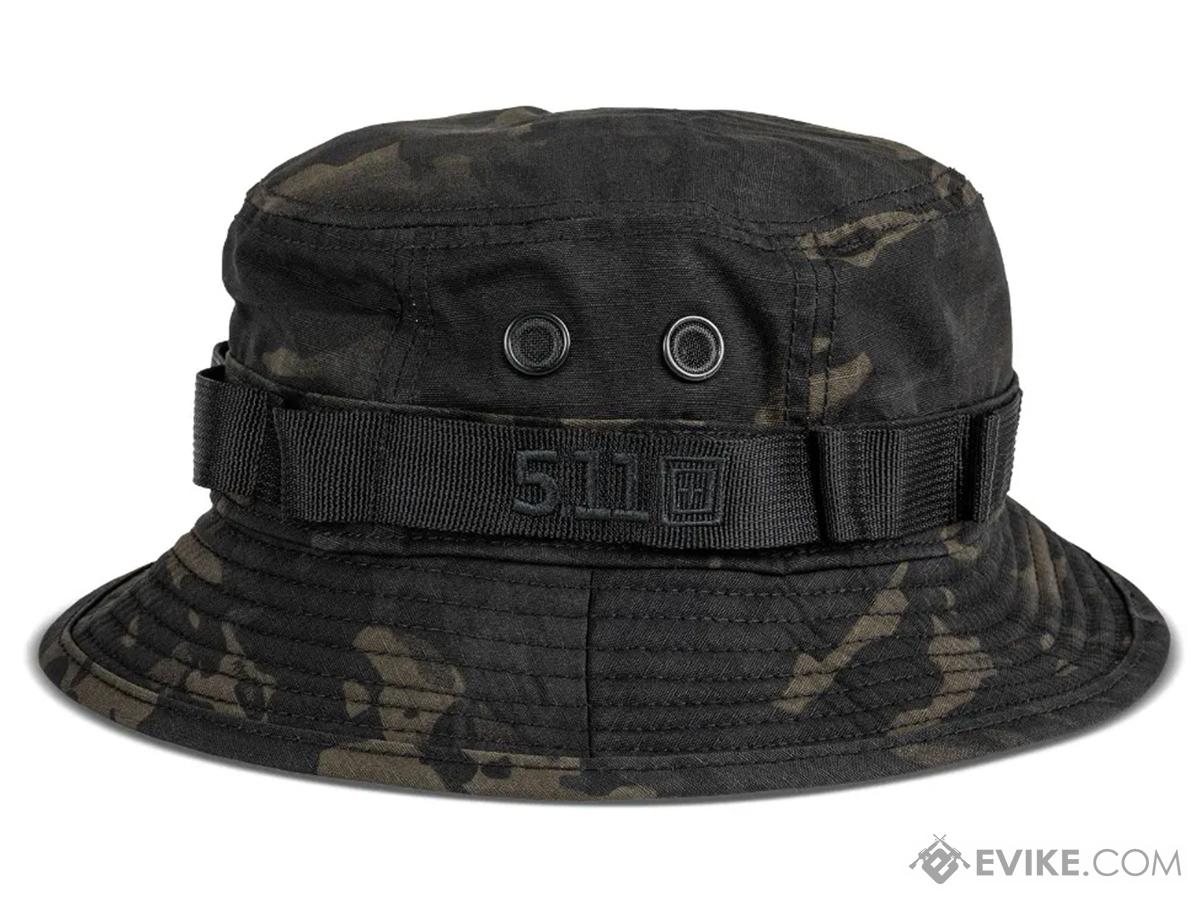 Desert Night Camo Military Tactical Ripstop Wide Brim Boonie Hat Outdoor  Sun Cap 