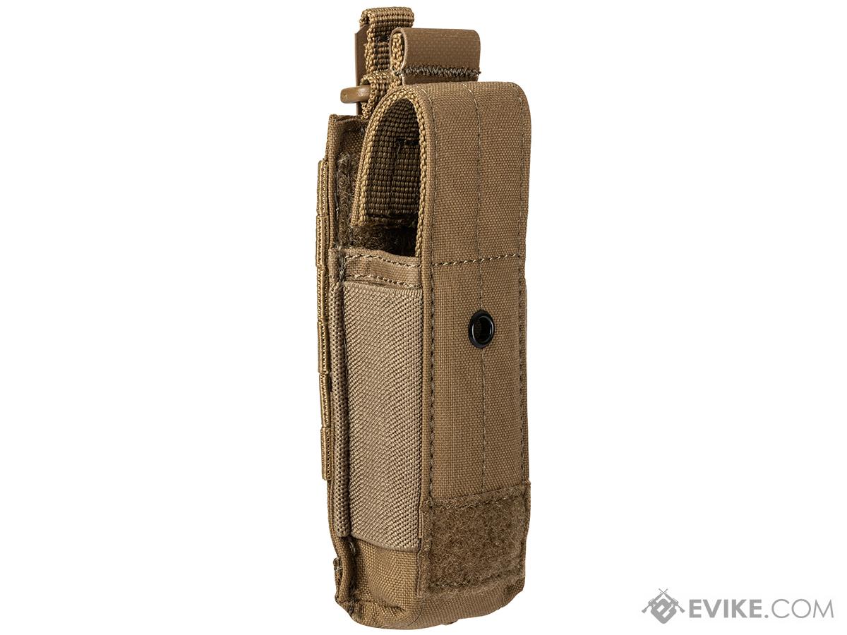 5.11 Tactical Flex Single Pistol Covered Magazine Pouch (Color: Kangaroo)