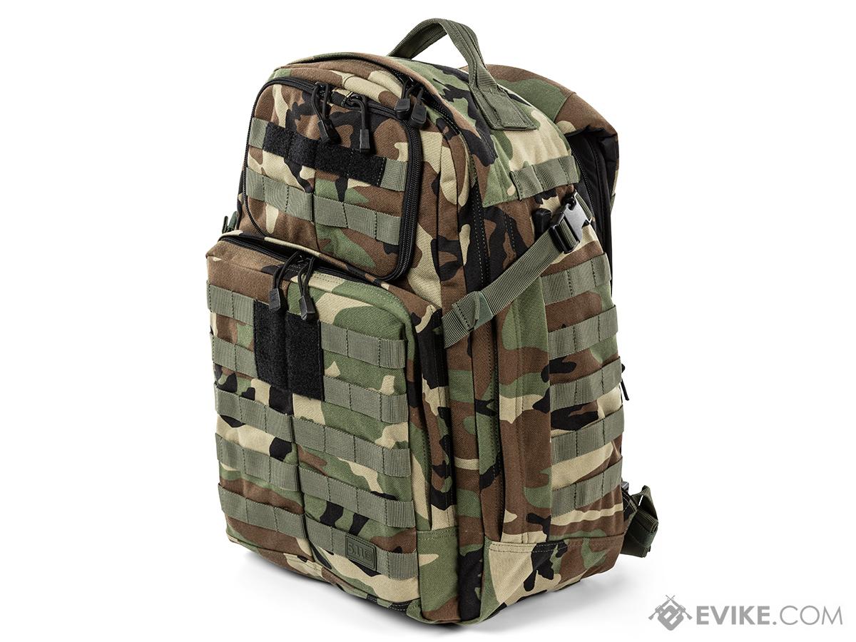 5.11 Tactical Rush24 2.0 37L Backpack (Color: Woodland)